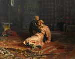 Ilya Repin - Ivan the Terrible and His Son Ivan on 16th November 1581 (1883 - 1885).jpg Ilya Repin - Ivan the Terrible and His Son Ivan on 16th November 1581 (1883 - 1885).jpg