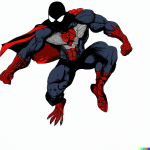 DALL·E 2023-07-30 10.43.53 - combine superman with batman and and venom and carnage, spiderman...png